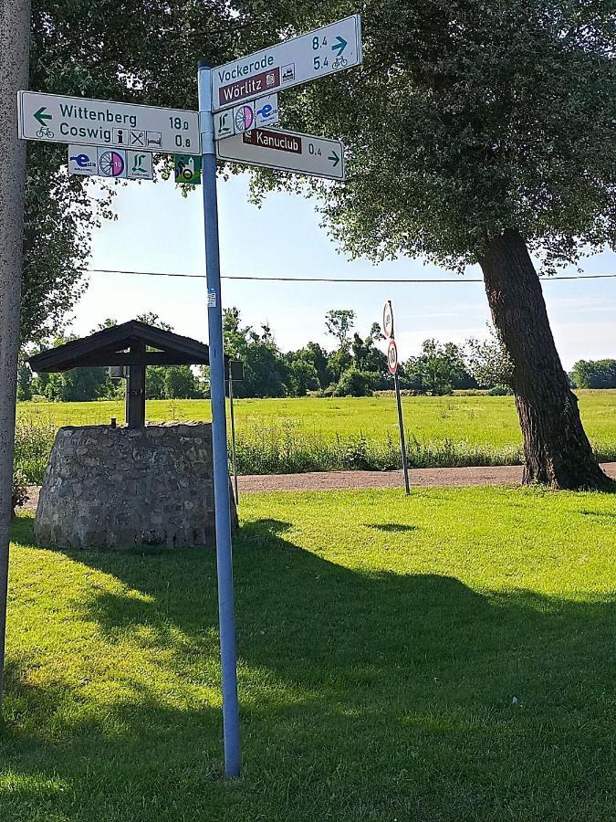 קוסוויג Turmblick-Gaestequartier-Coswig-Hier-Erwartet-Sie-Individueller-Service-Im-Herzen-Der-Altstadt מראה חיצוני תמונה